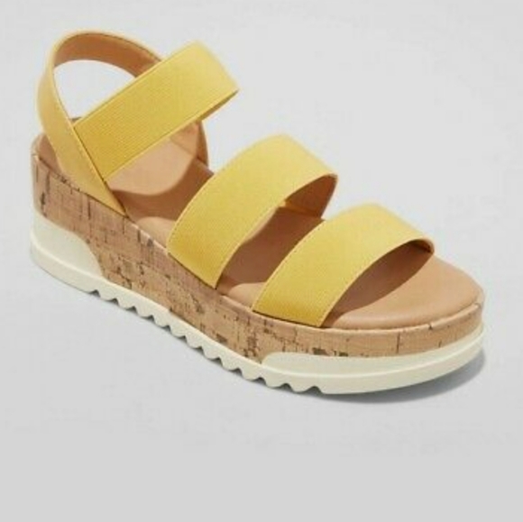 Universal Thread Shoes - NWT UniversalThread Benni Platform / Wedge Sandal